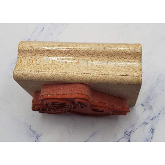 Classic Christmas Ornaments Canadian Maple Collection Wood Mounted Rubber Stamp - Picture 3 of 7